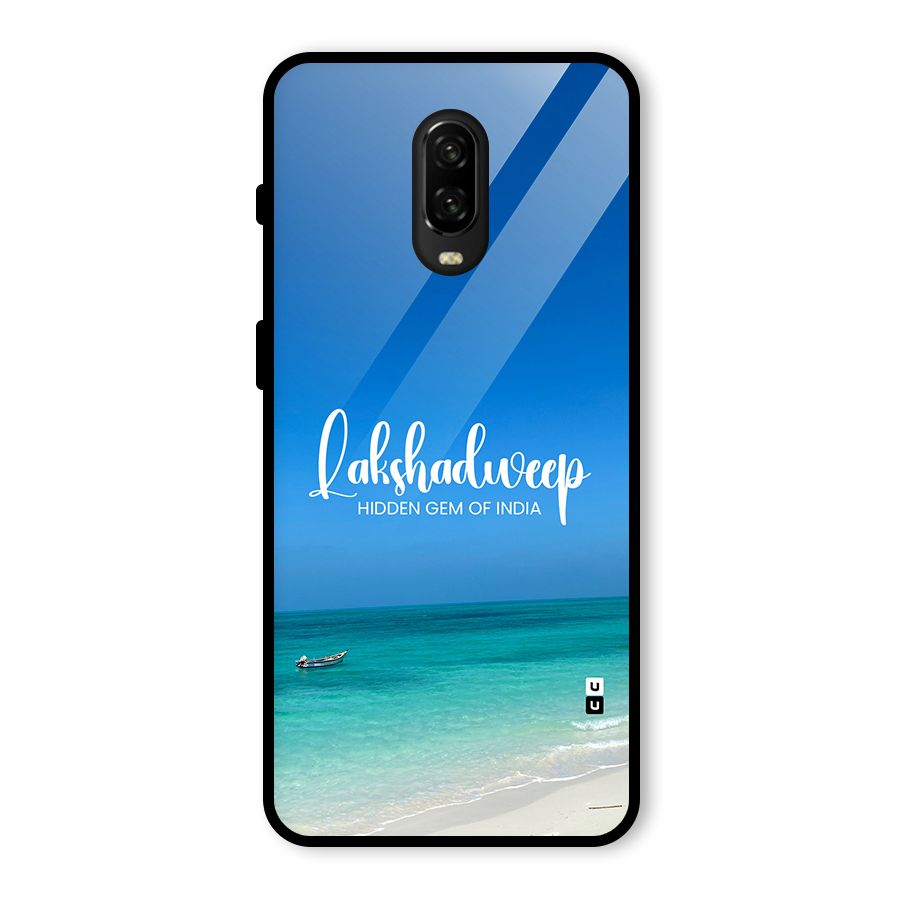 Lakshadweep Hidden Gem Glass Back Case for OnePlus 6T