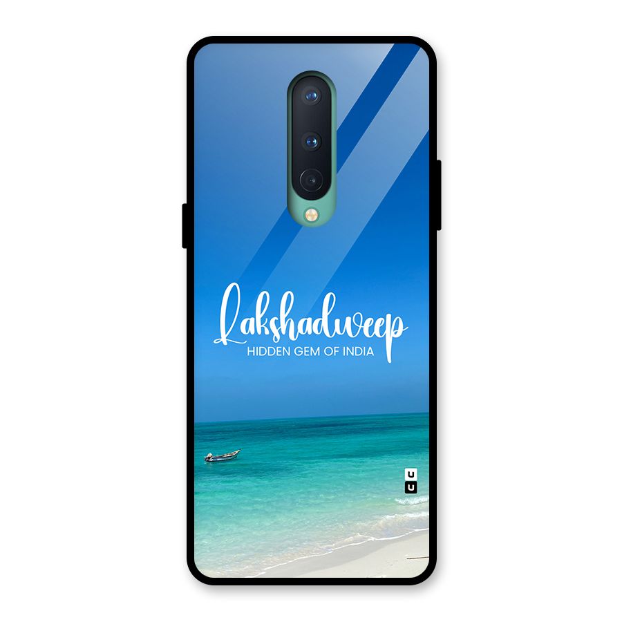 Lakshadweep Hidden Gem Glass Back Case for OnePlus 8