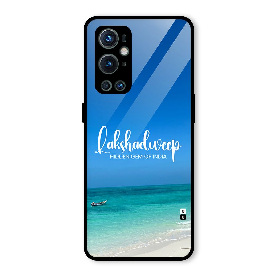 Lakshadweep Hidden Gem Glass Back Case for OnePlus 9 Pro