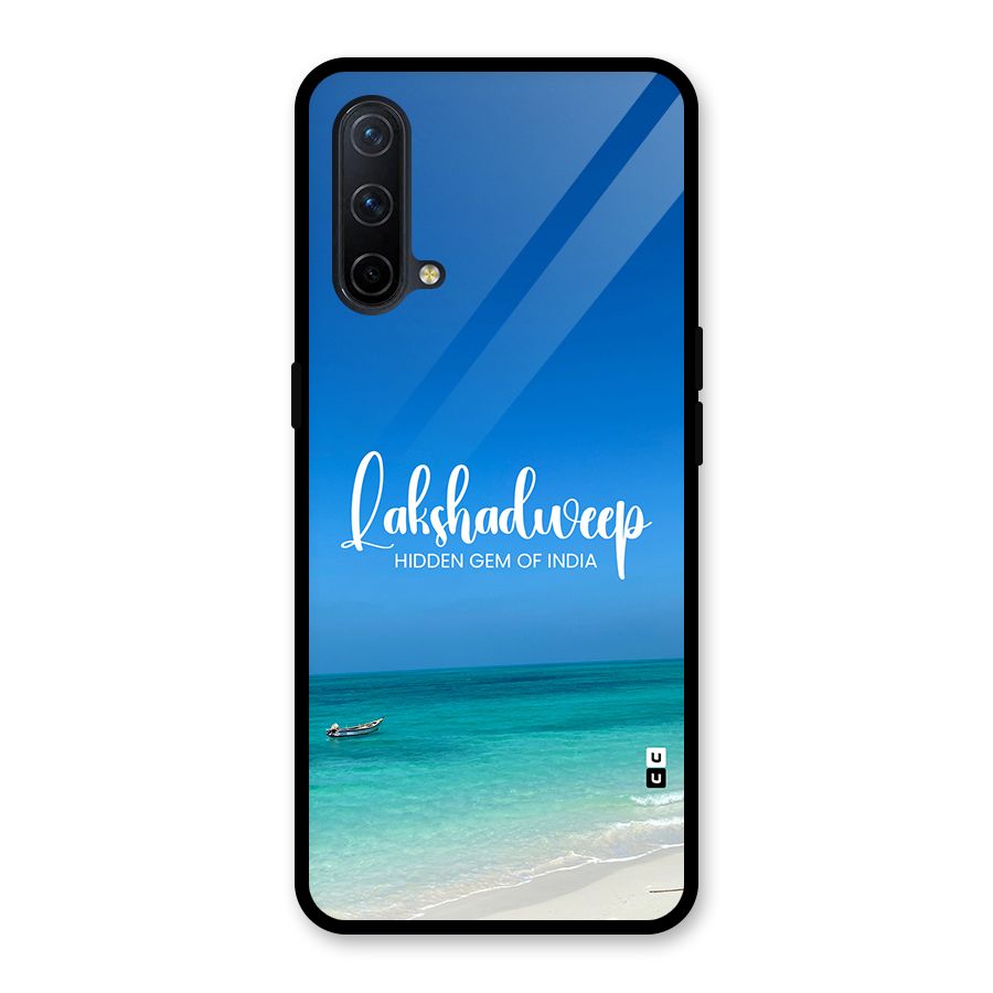 Lakshadweep Hidden Gem Glass Back Case for OnePlus Nord CE 5G