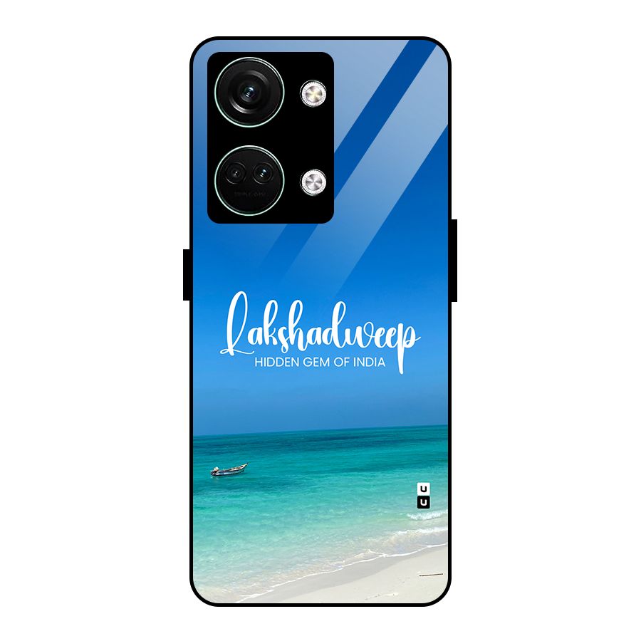 Lakshadweep Hidden Gem Glass Back Case for Oneplus Nord 3