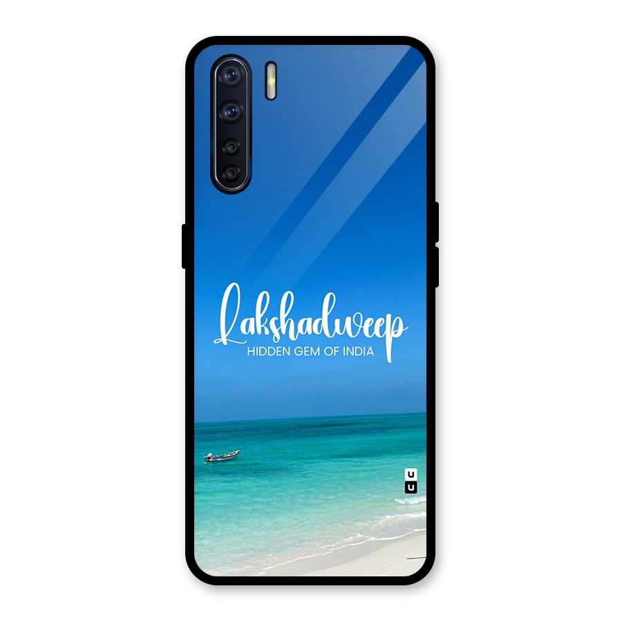 Lakshadweep Hidden Gem Glass Back Case for Oppo F15