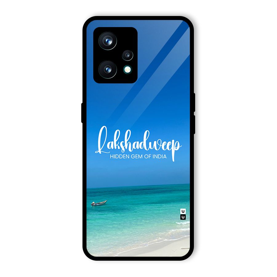 Lakshadweep Hidden Gem Glass Back Case for Realme 9 Pro Plus 5G