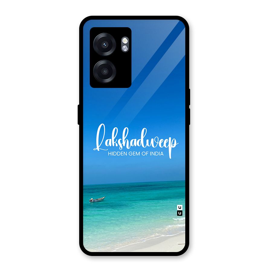 Lakshadweep Hidden Gem Glass Back Case for Realme Narzo 50 5G