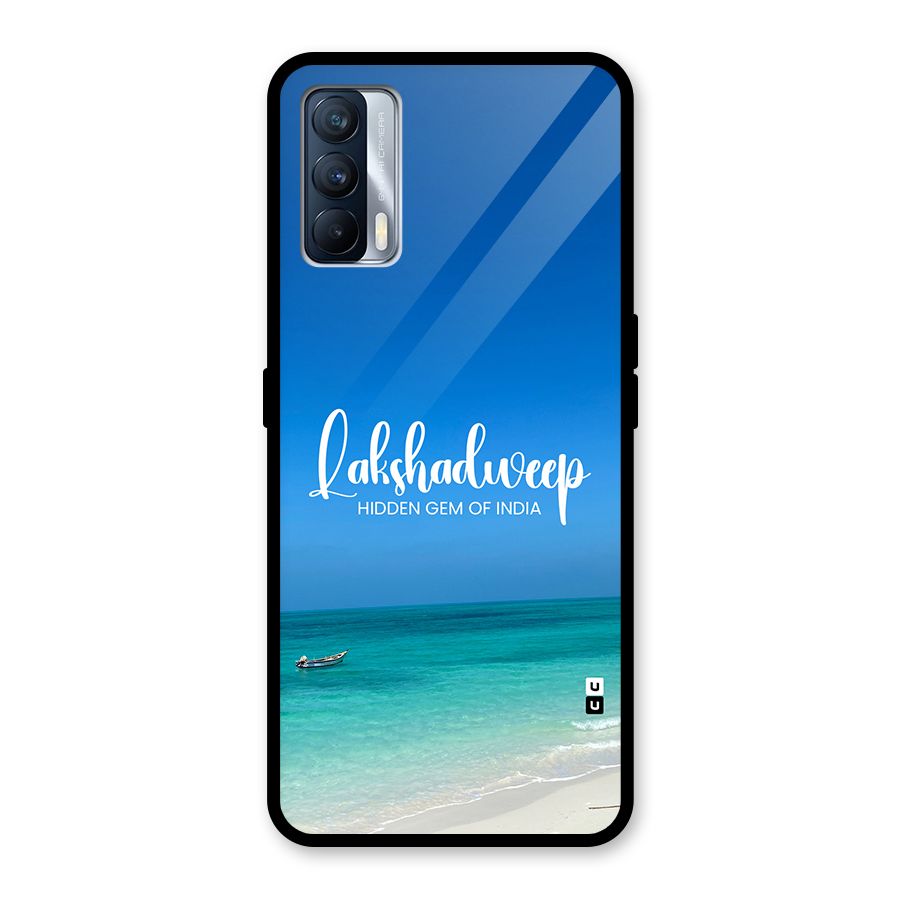 Lakshadweep Hidden Gem Glass Back Case for Realme X7