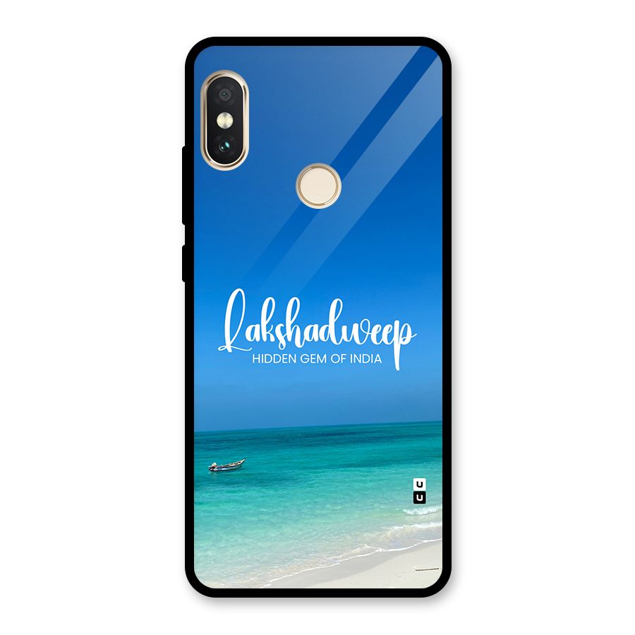Lakshadweep Hidden Gem Glass Back Case for Redmi Note 5 Pro