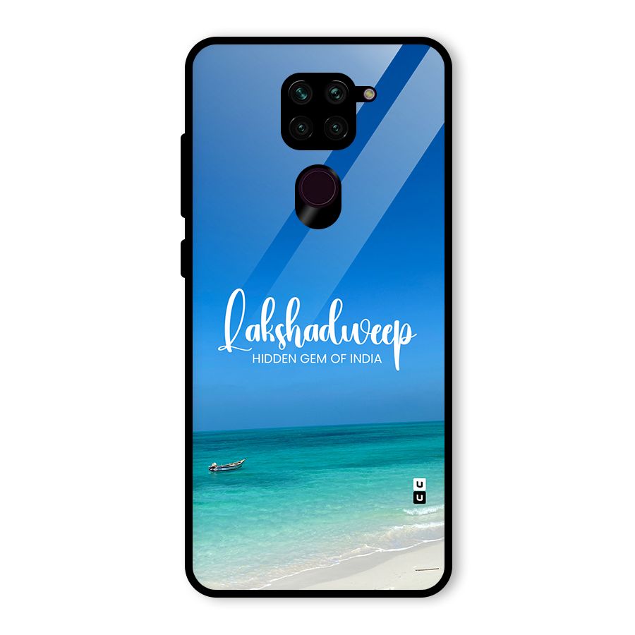 Lakshadweep Hidden Gem Glass Back Case for Redmi Note 9