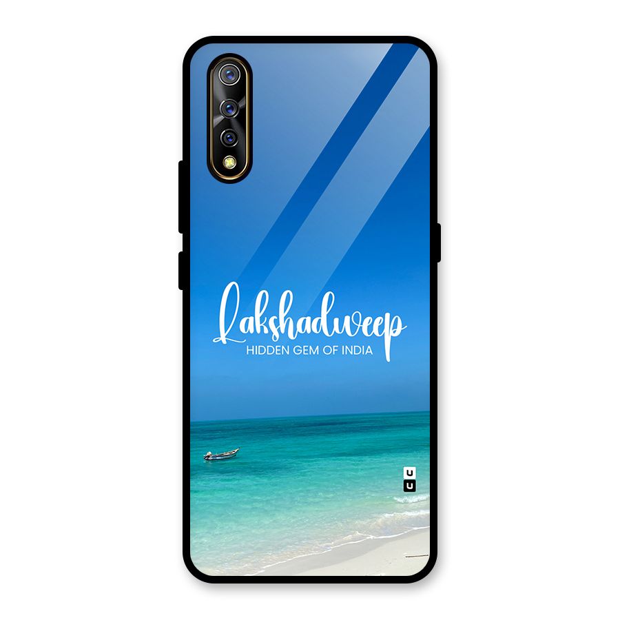 Lakshadweep Hidden Gem Glass Back Case for Vivo S1