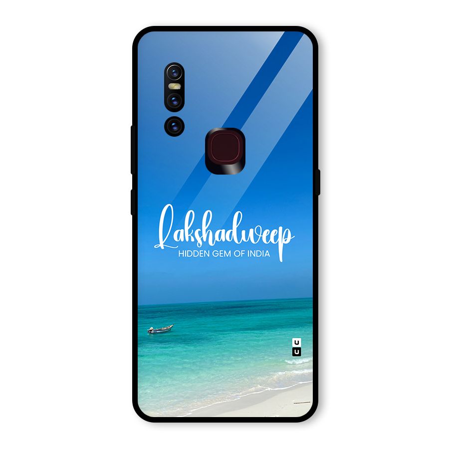 Lakshadweep Hidden Gem Glass Back Case for Vivo V15
