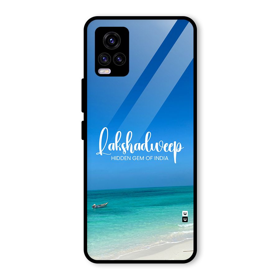 Lakshadweep Hidden Gem Glass Back Case for Vivo V20