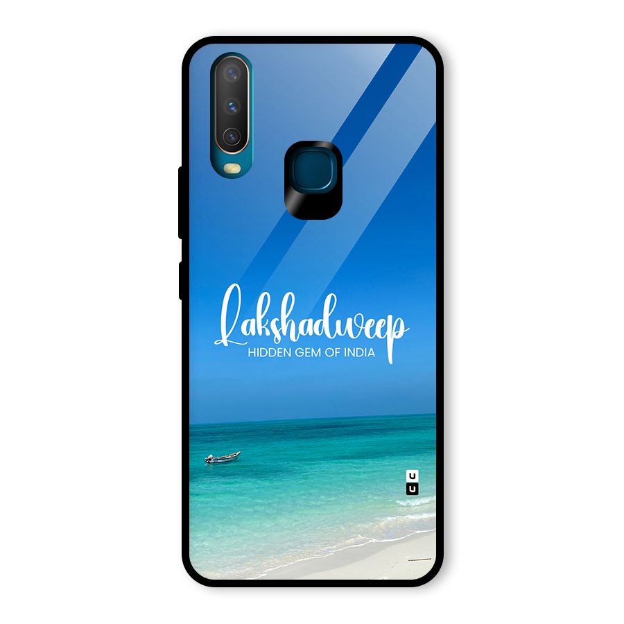 Lakshadweep Hidden Gem Glass Back Case for Vivo Y17