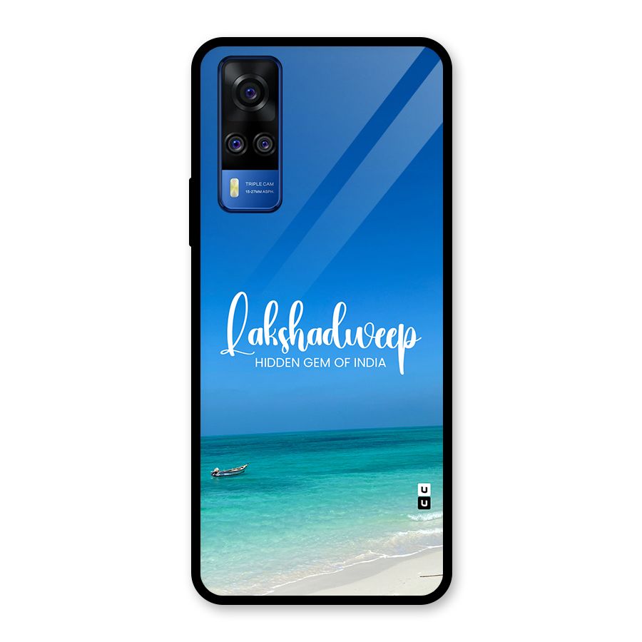 Lakshadweep Hidden Gem Glass Back Case for Vivo Y31