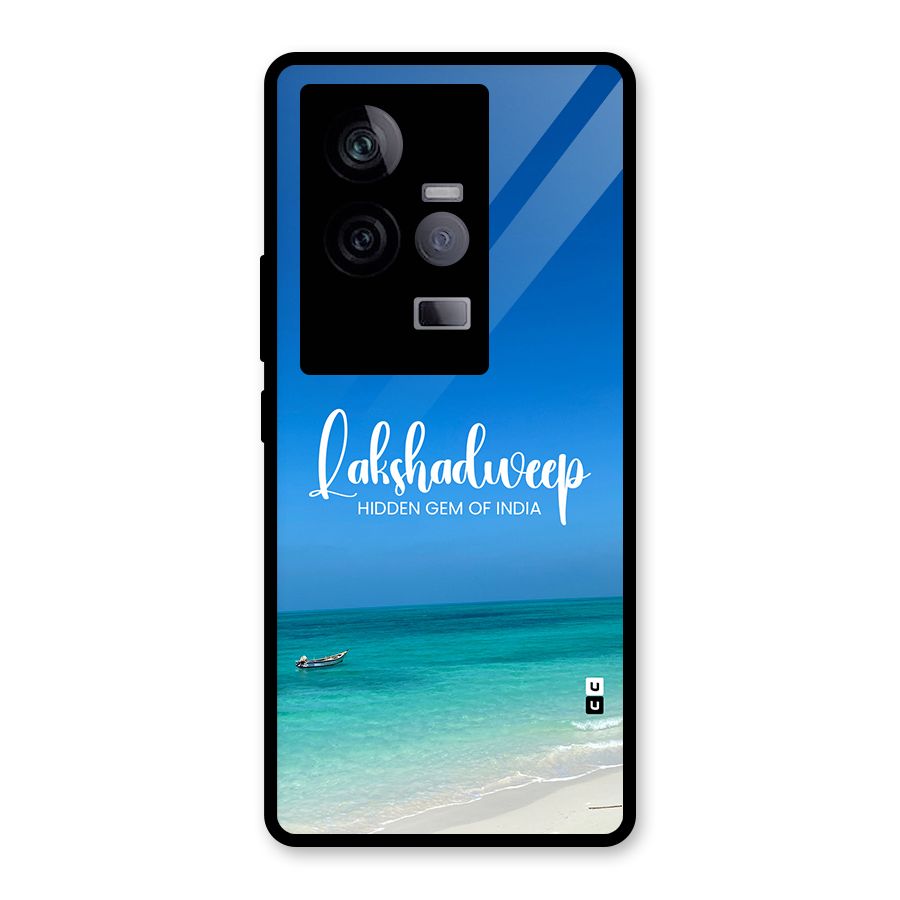Lakshadweep Hidden Gem Glass Back Case for Vivo iQOO 11 5G