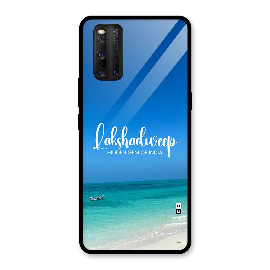 Lakshadweep Hidden Gem Glass Back Case for Vivo iQOO 3