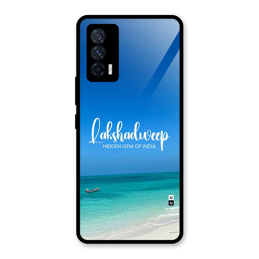 Lakshadweep Hidden Gem Glass Back Case for Vivo iQOO 7 5G