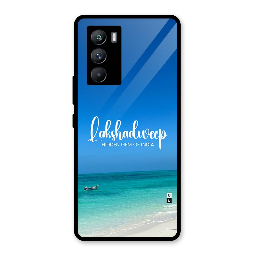 Lakshadweep Hidden Gem Glass Back Case for Vivo iQOO 9 SE
