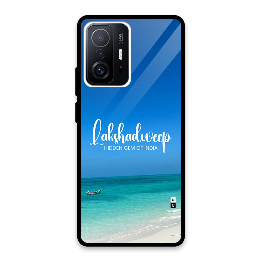 Lakshadweep Hidden Gem Glass Back Case for Xiaomi 11T Pro