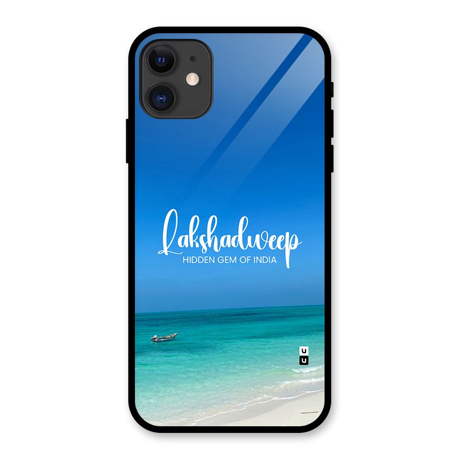 Lakshadweep Hidden Gem Glass Back Case for iPhone 11