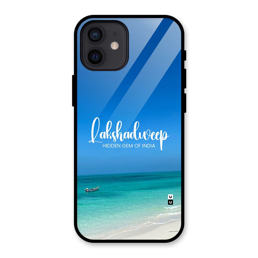 Lakshadweep Hidden Gem Glass Back Case for iPhone 12