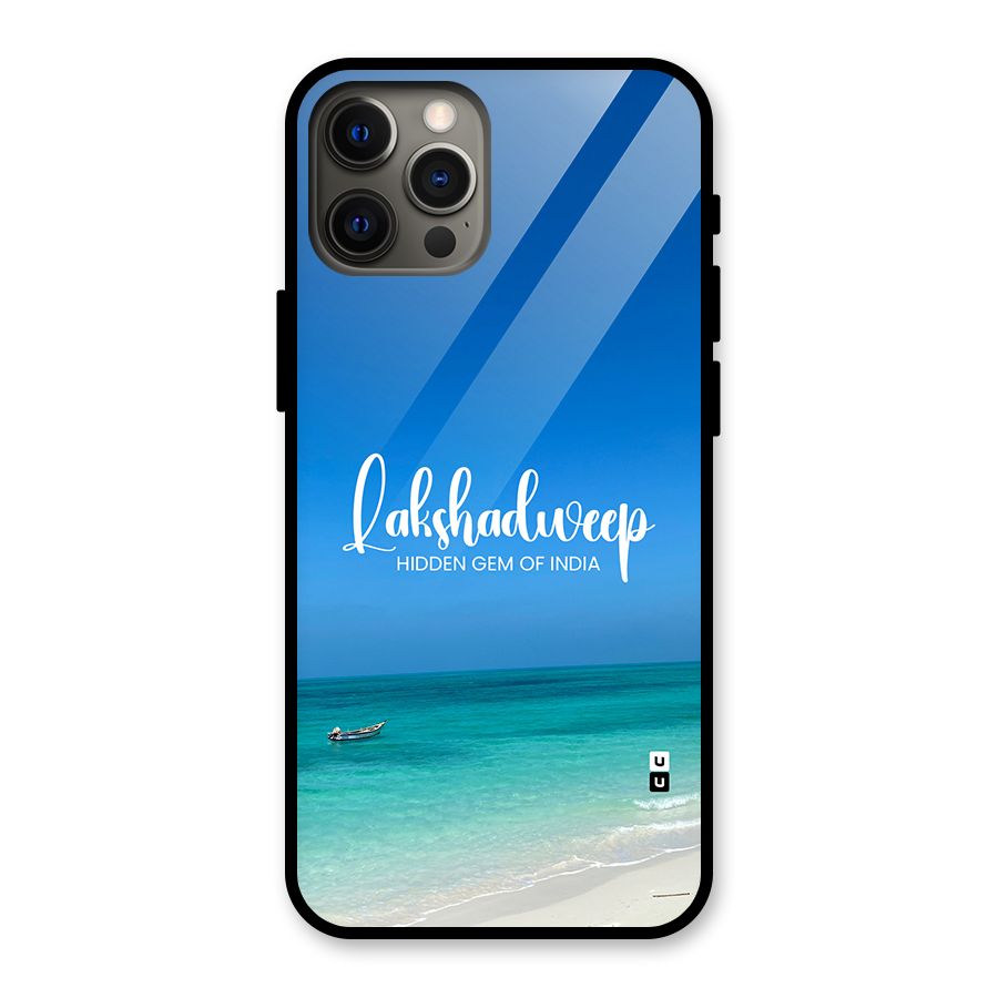 Lakshadweep Hidden Gem Glass Back Case for iPhone 12 Pro Max