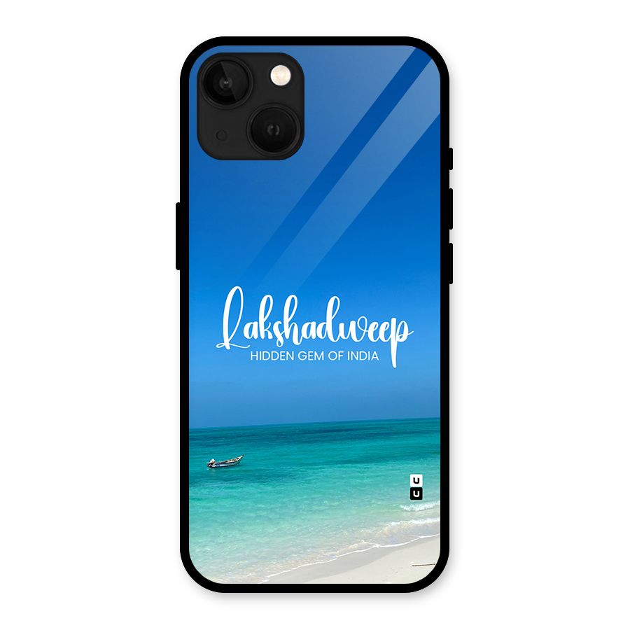 Lakshadweep Hidden Gem Glass Back Case for iPhone 13