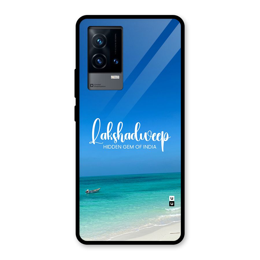 Lakshadweep Hidden Gem Glass Back Case for iQOO 9 5G