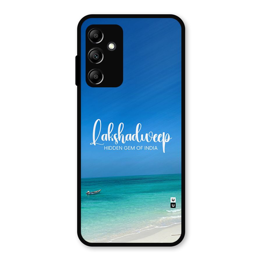 Lakshadweep Hidden Gem Metal Back Case for Galaxy A14 5G
