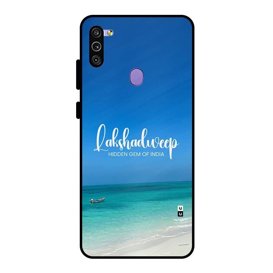 Lakshadweep Hidden Gem Metal Back Case for Galaxy M11