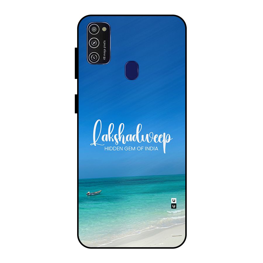 Lakshadweep Hidden Gem Metal Back Case for Galaxy M30s