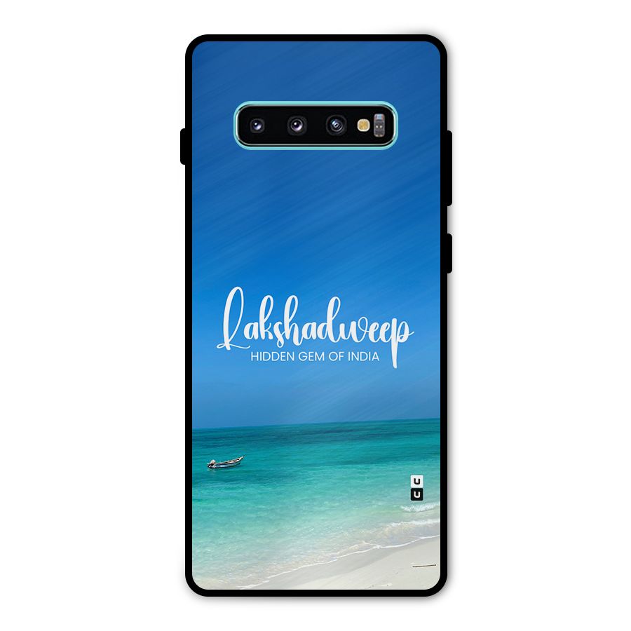 Lakshadweep Hidden Gem Metal Back Case for Galaxy S10 Plus