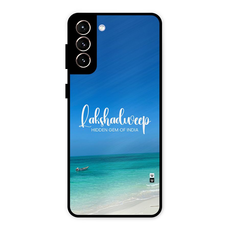 Lakshadweep Hidden Gem Metal Back Case for Galaxy S21 Plus