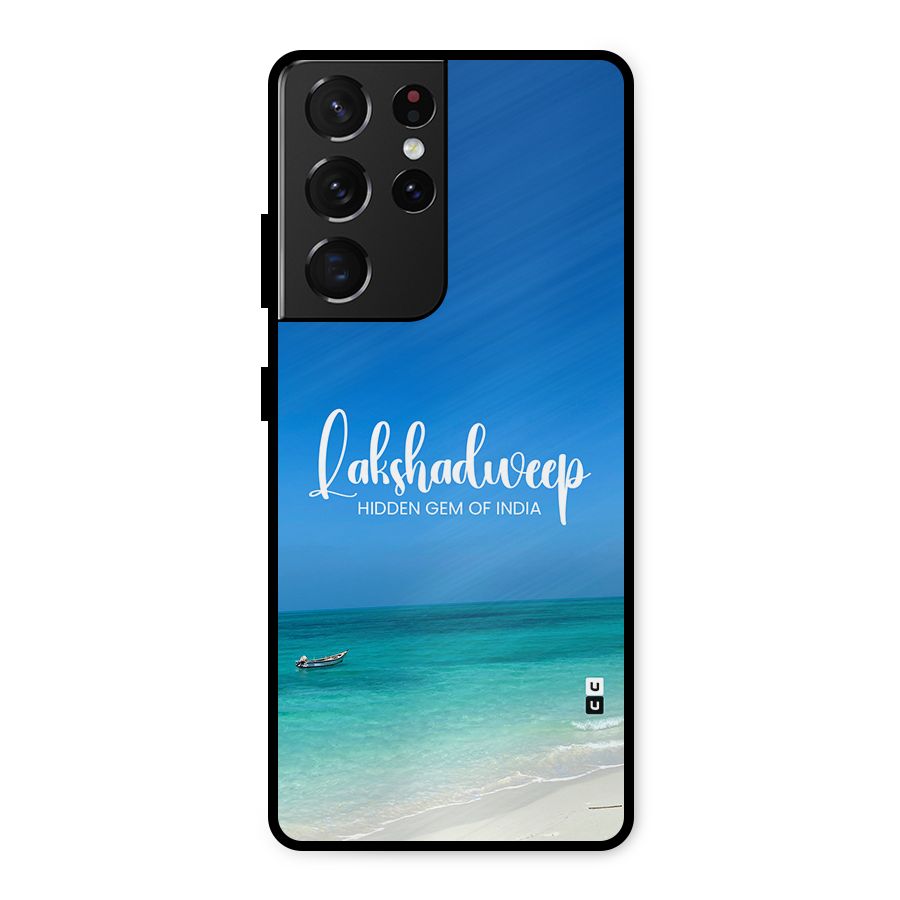 Lakshadweep Hidden Gem Metal Back Case for Galaxy S21 Ultra 5G