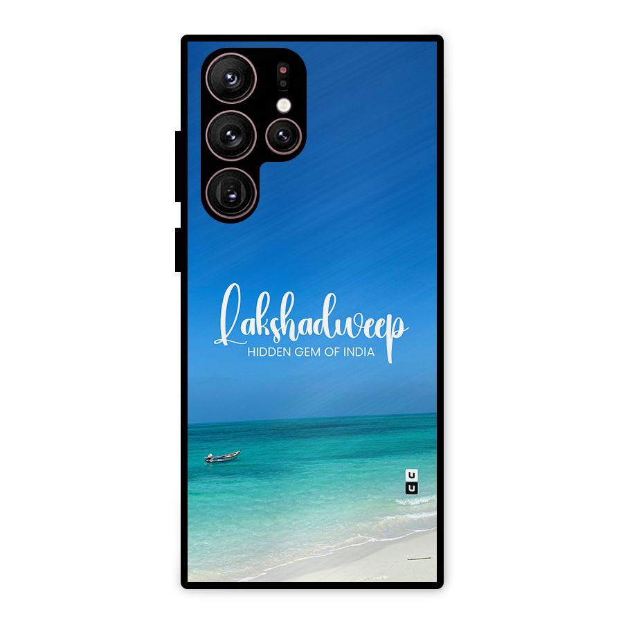 Lakshadweep Hidden Gem Metal Back Case for Galaxy S22 Ultra 5G