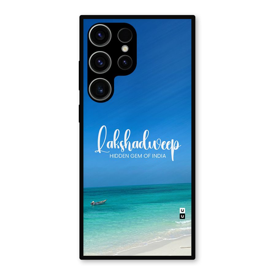 Lakshadweep Hidden Gem Metal Back Case for Galaxy S23 Ultra