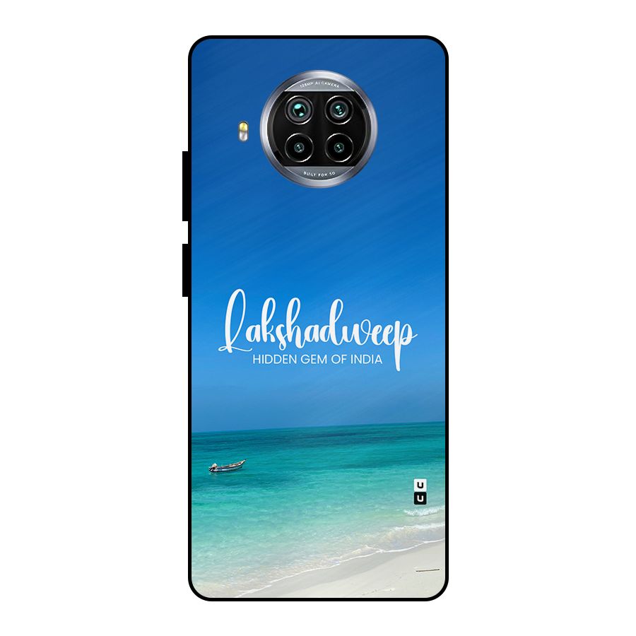 Lakshadweep Hidden Gem Metal Back Case for Mi 10i