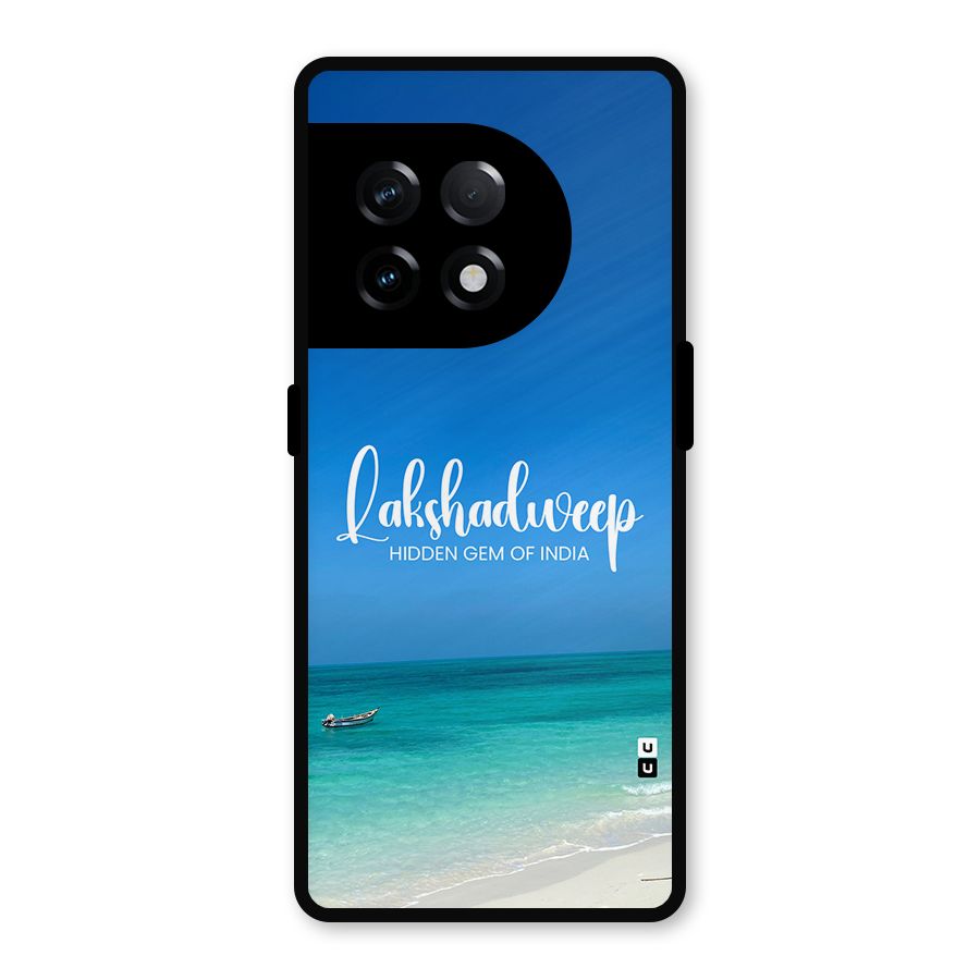 Lakshadweep Hidden Gem Metal Back Case for OnePlus 11R