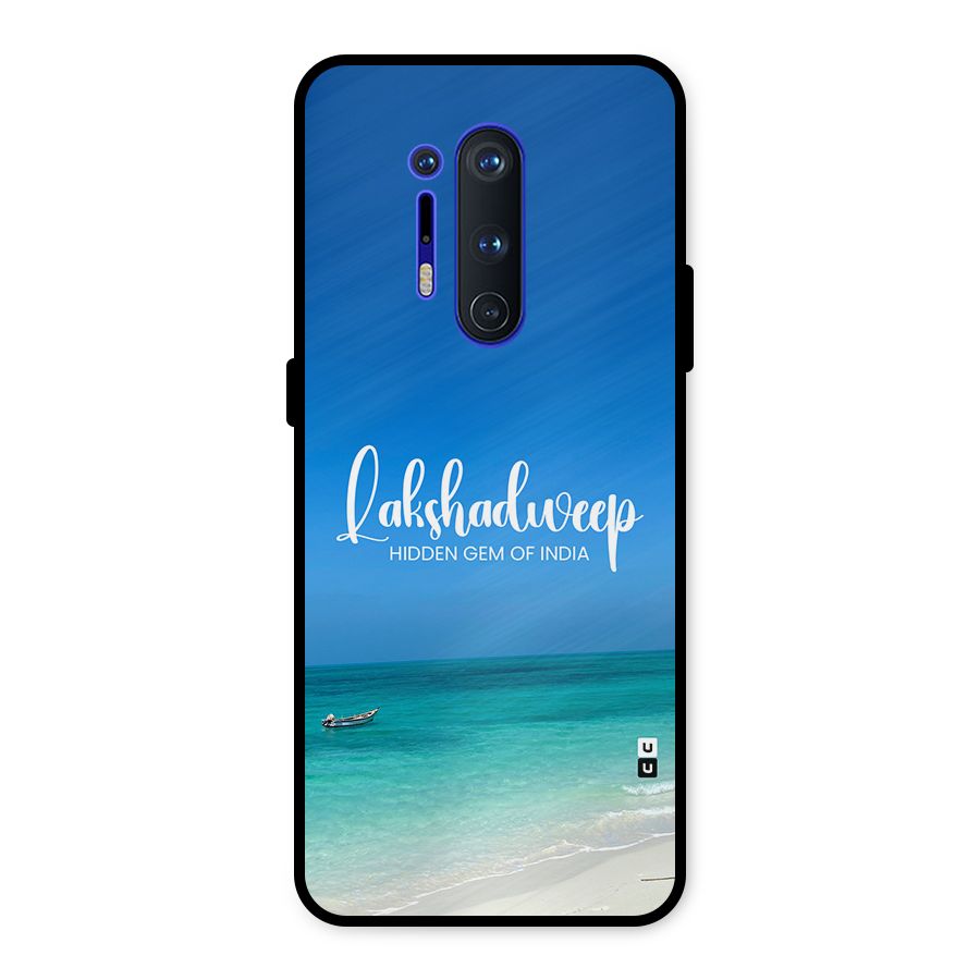 Lakshadweep Hidden Gem Metal Back Case for OnePlus 8 Pro