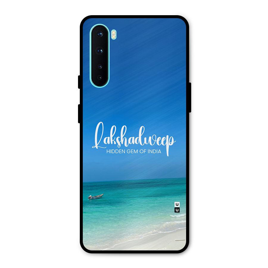 Lakshadweep Hidden Gem Metal Back Case for OnePlus Nord