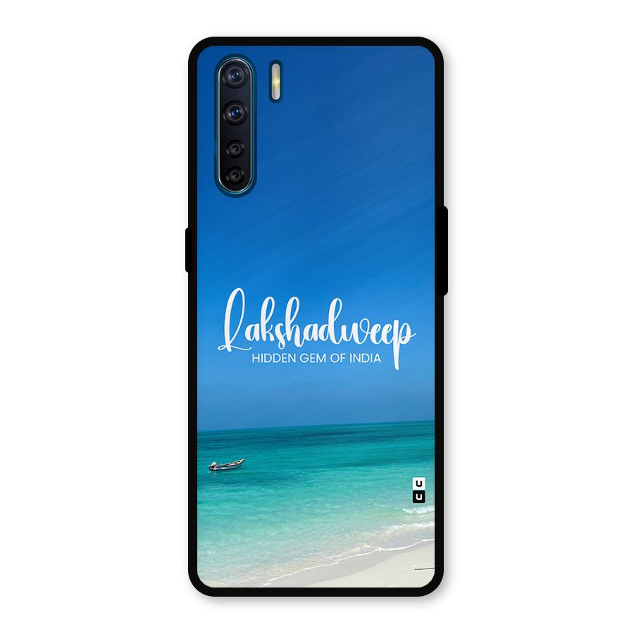 Lakshadweep Hidden Gem Metal Back Case for Oppo F15