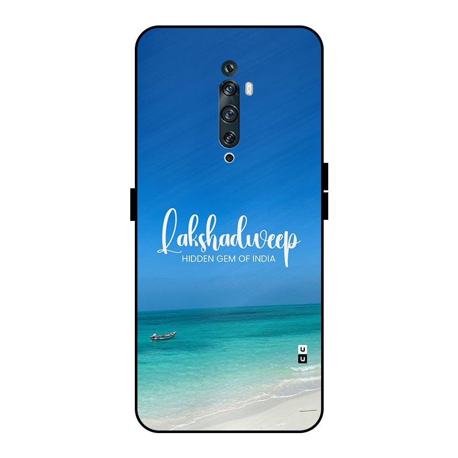 Lakshadweep Hidden Gem Metal Back Case for Oppo Reno2 Z