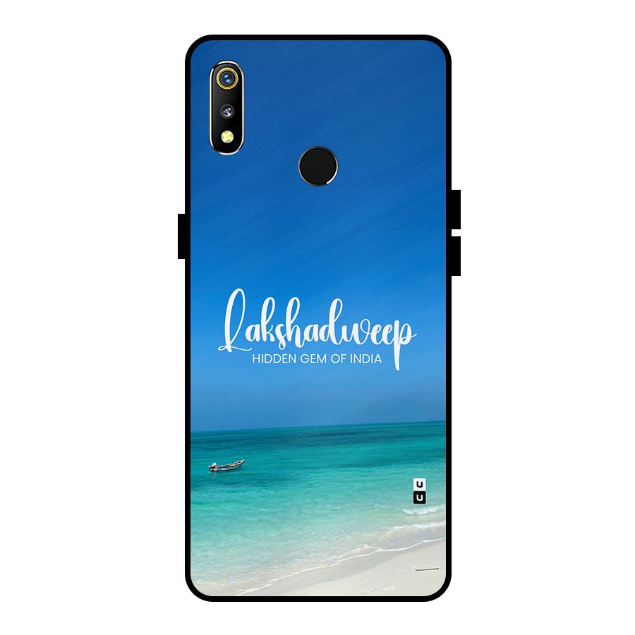 Lakshadweep Hidden Gem Metal Back Case for Realme 3