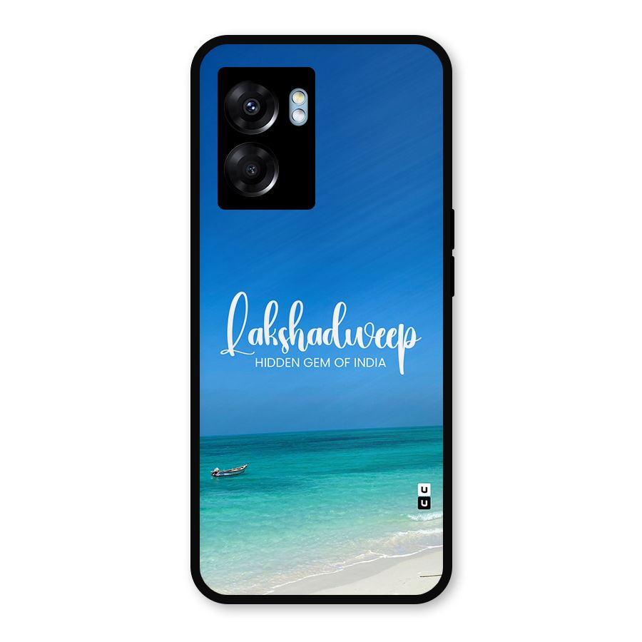 Lakshadweep Hidden Gem Metal Back Case for Realme Narzo 50 5G