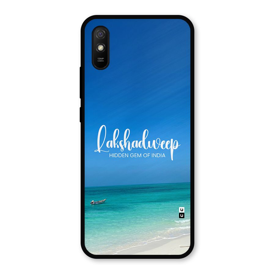 Lakshadweep Hidden Gem Metal Back Case for Redmi 9i