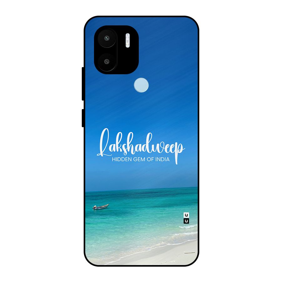 Lakshadweep Hidden Gem Metal Back Case for Redmi A2 Plus