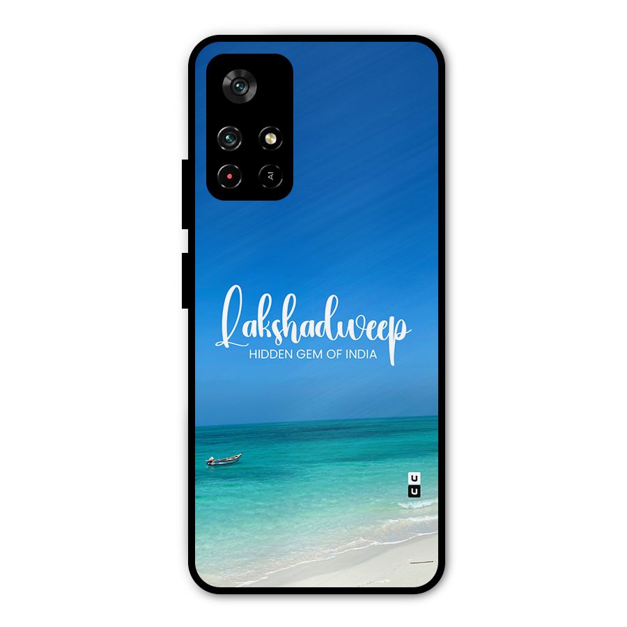 Lakshadweep Hidden Gem Metal Back Case for Redmi Note 11T 5G