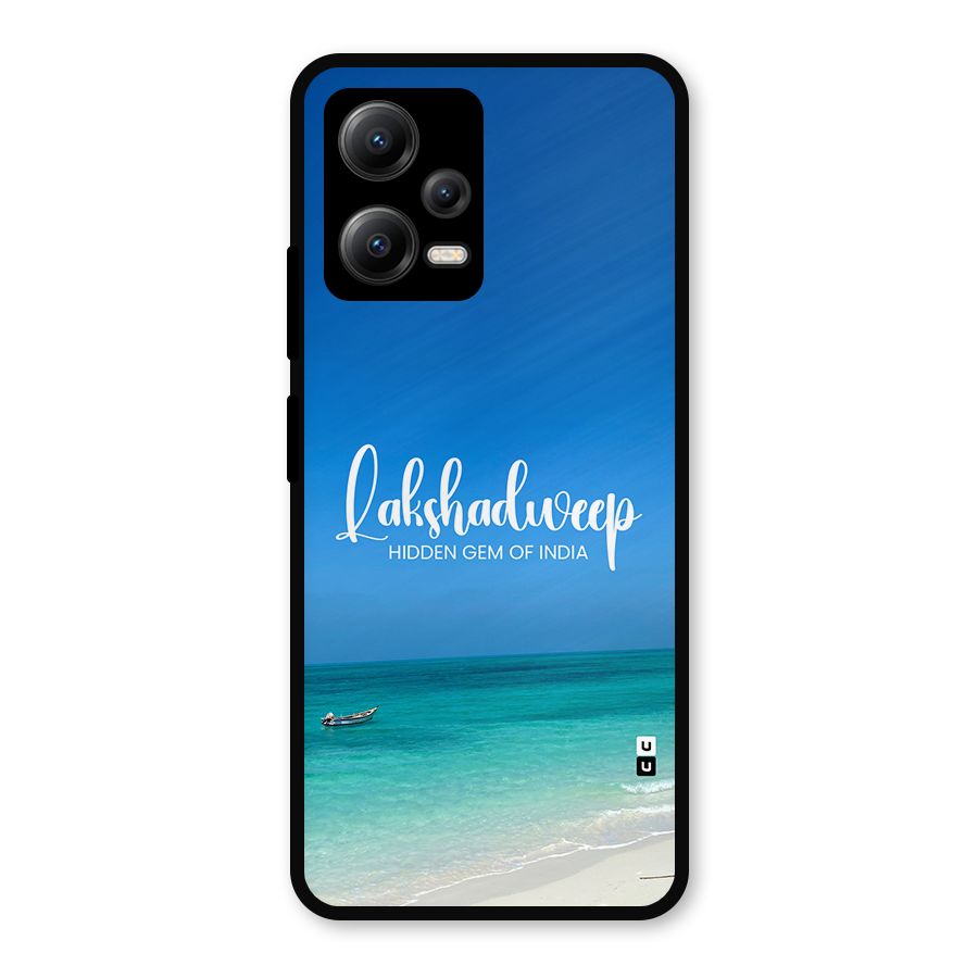 Lakshadweep Hidden Gem Metal Back Case for Redmi Note 12 5G