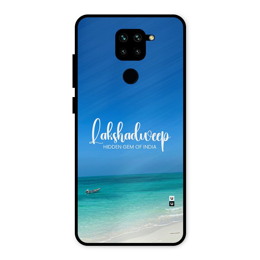 Lakshadweep Hidden Gem Metal Back Case for Redmi Note 9