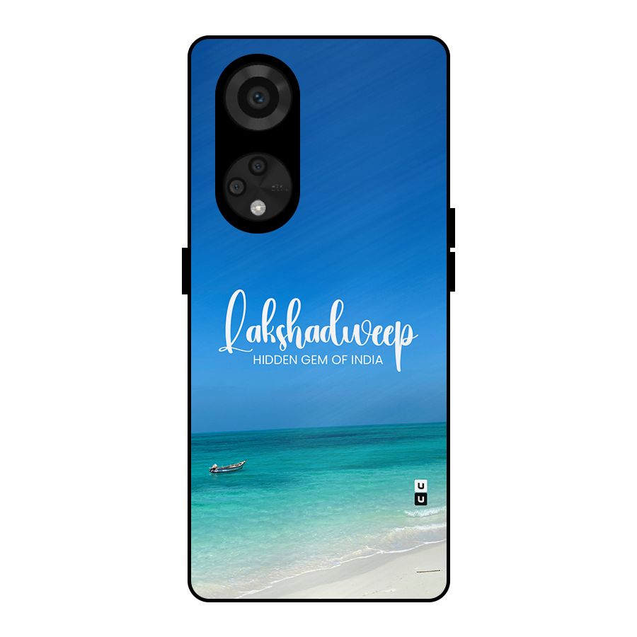 Lakshadweep Hidden Gem Metal Back Case for Reno8 T 5G