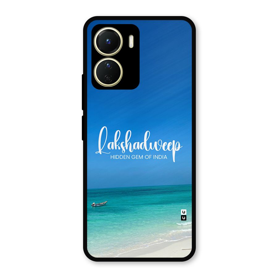 Lakshadweep Hidden Gem Metal Back Case for Vivo T2x