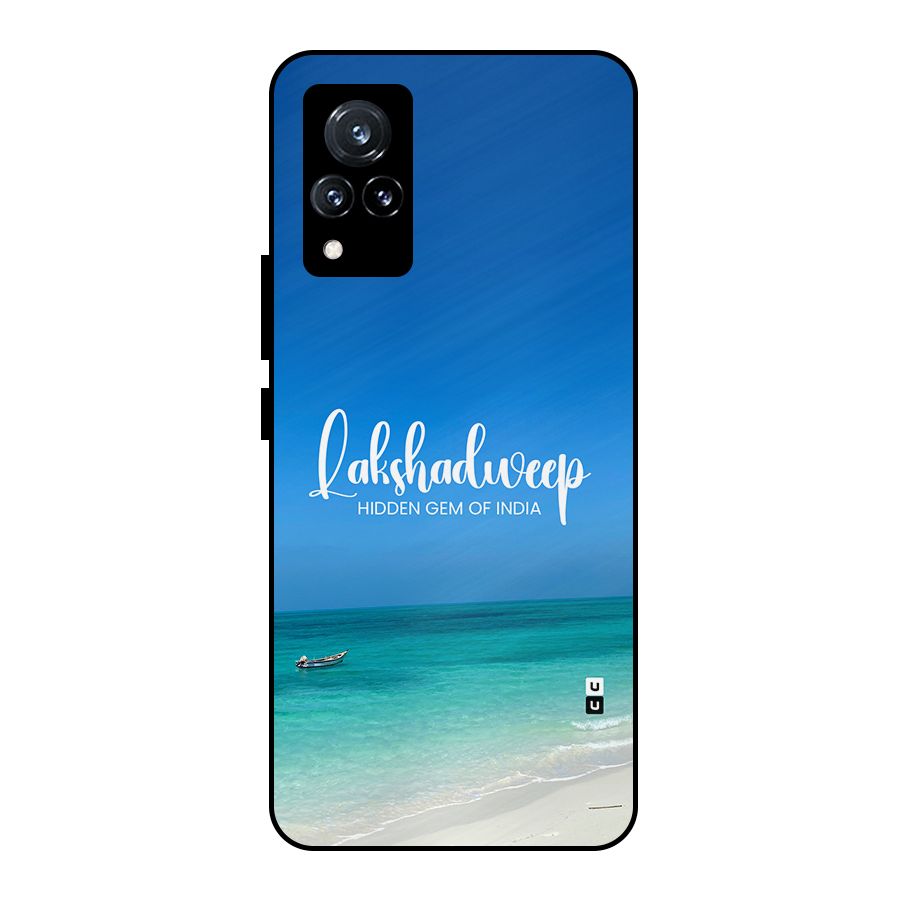 Lakshadweep Hidden Gem Metal Back Case for Vivo V21 5G